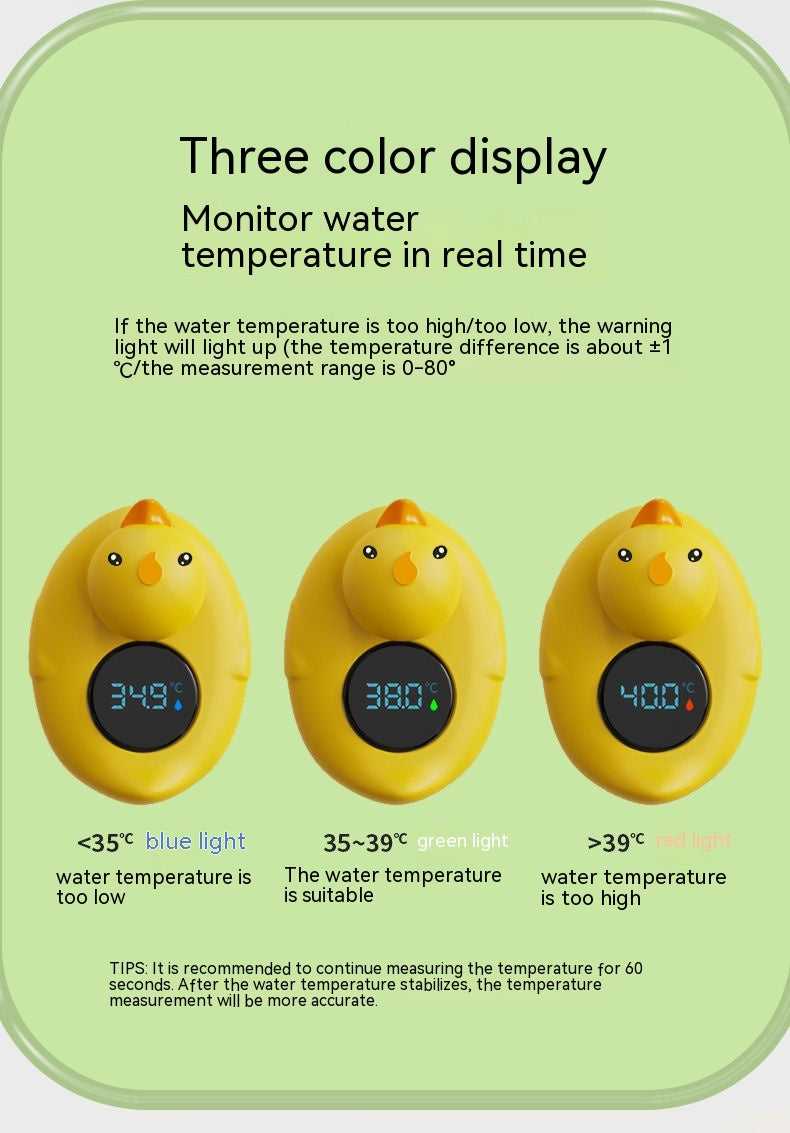 Baby Bath Thermometer Electronic Water